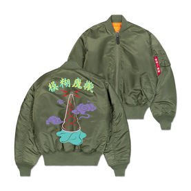 blur マジック・ウィップ・アニヴァーサリー・ブラック・ボンバー・ジャケット The Magic Whip Anniversary Black Bomber Jacket (Limited Edition